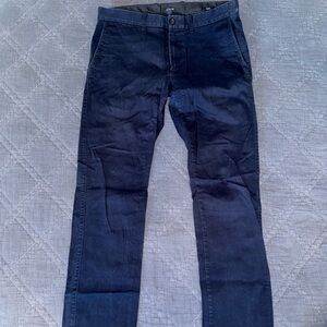 JCrew Men’s Navy Chinos Size 31x32 Slim Fit